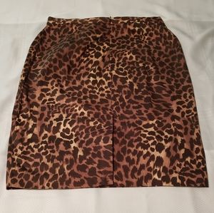 Michael Kors animal print skirt